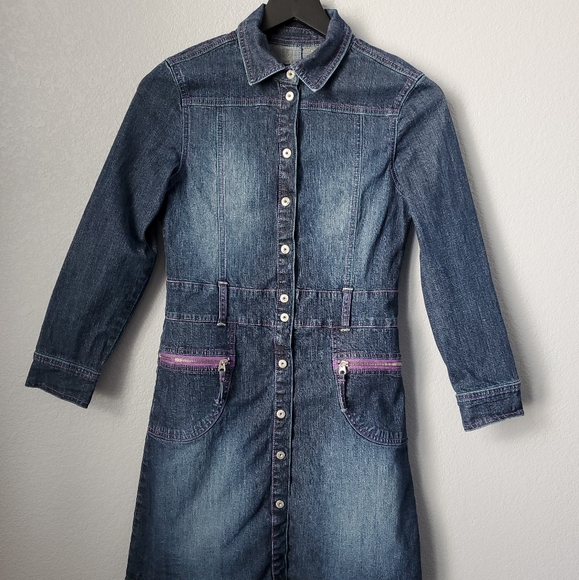 3 for $18 Children’s Place Denim Long Sleeve Dress